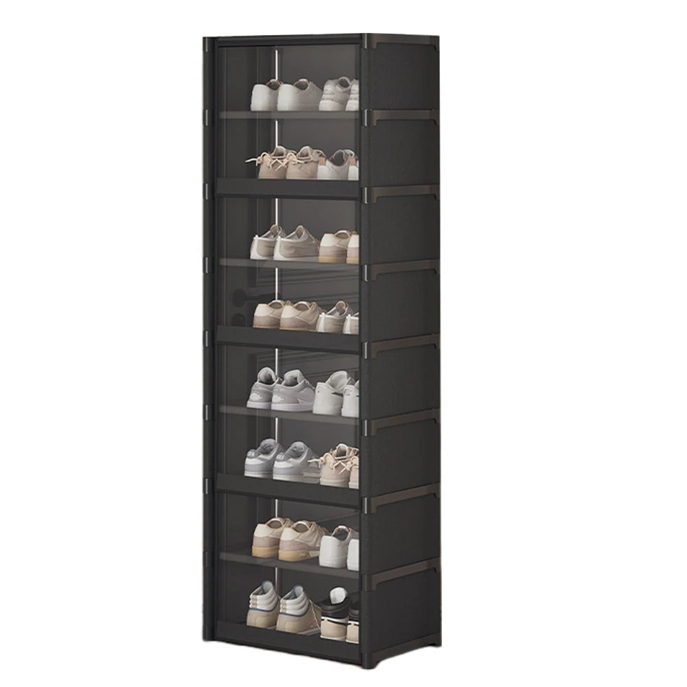 APWIKOGER 9 Tier Shoe Storage Cabinet Multi Layer Vertical Rack