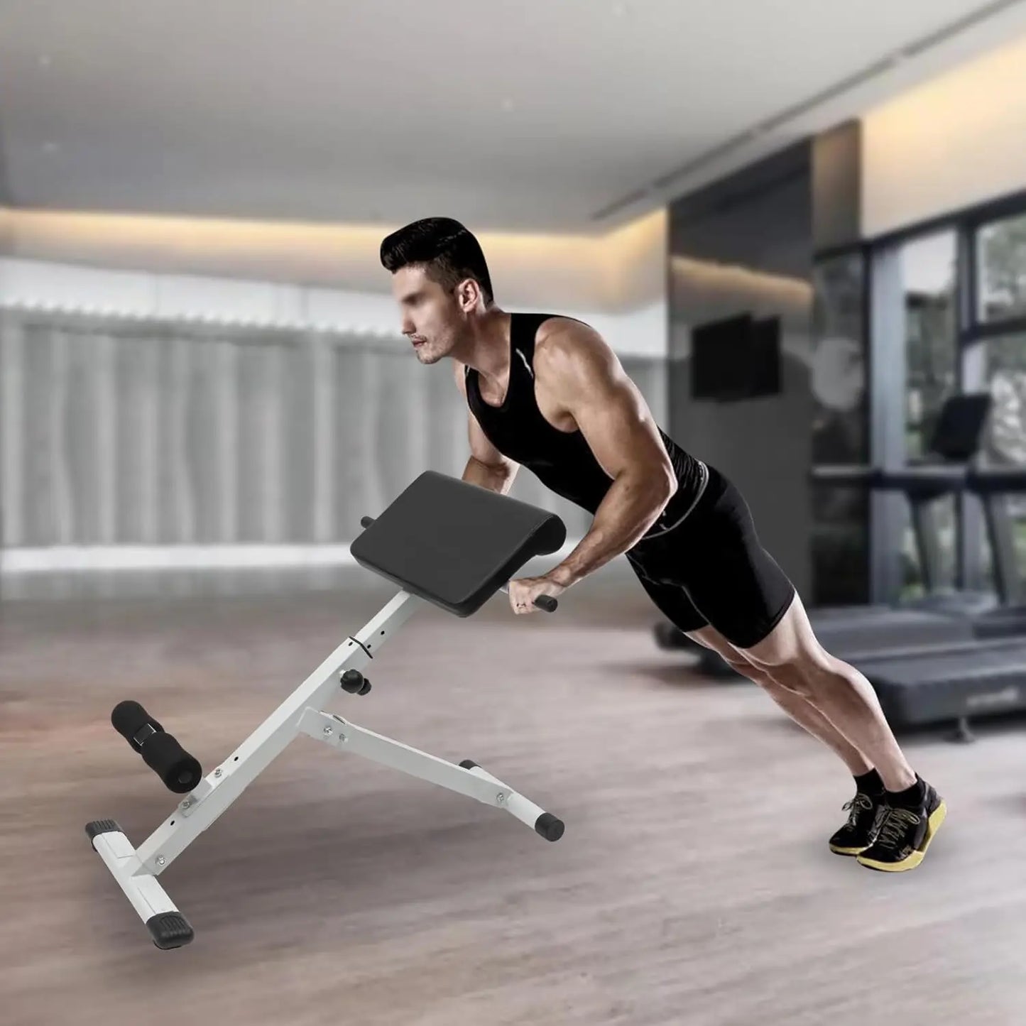 Hign-concerned Chemical Roman Chair Hyperextension Bench