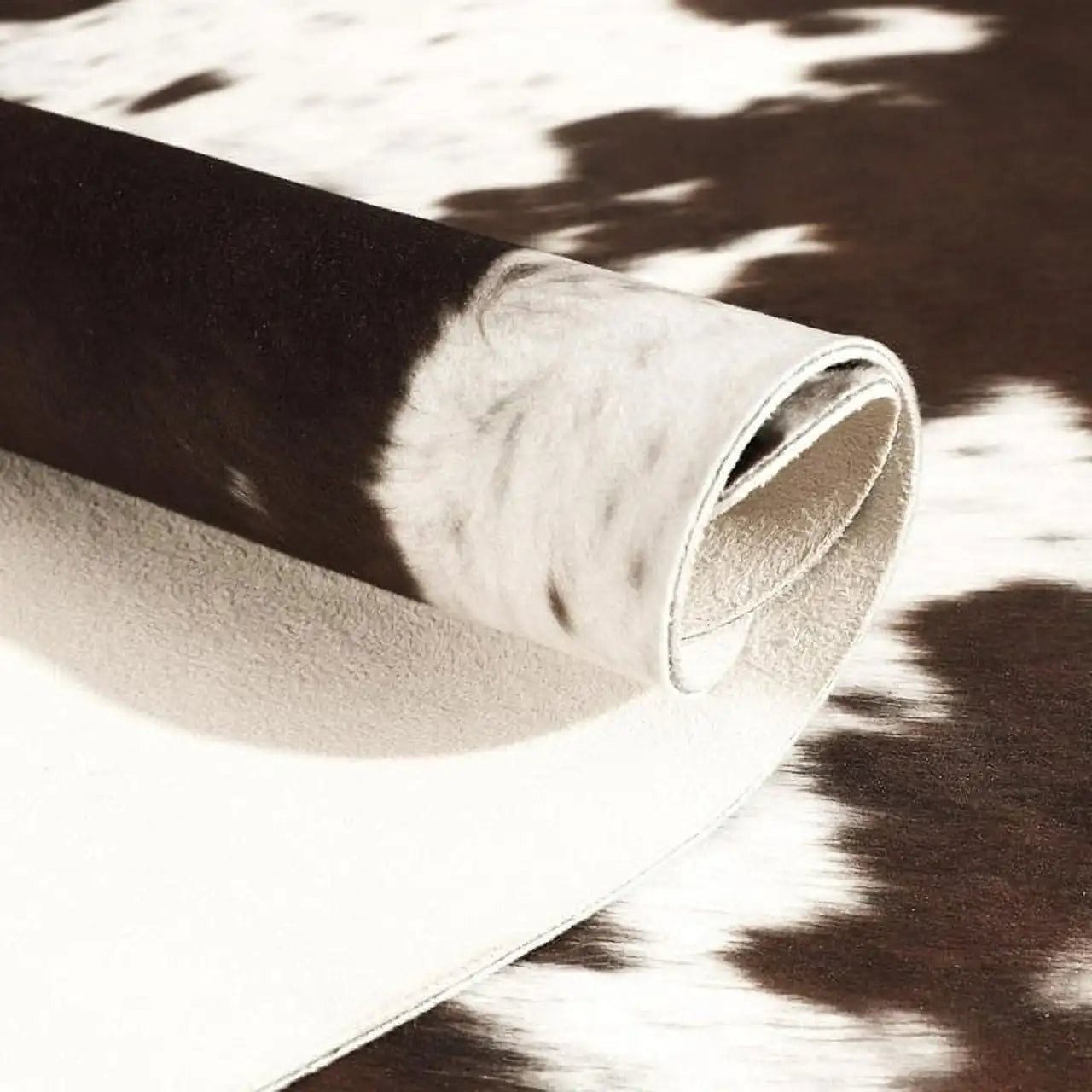 LochasCN American Style Animal Print Faux Fur Rug Decor