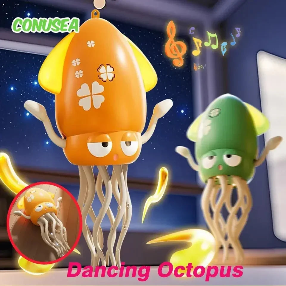 Dancing Octopus Electronic Pet Music Light Interactive Toy
