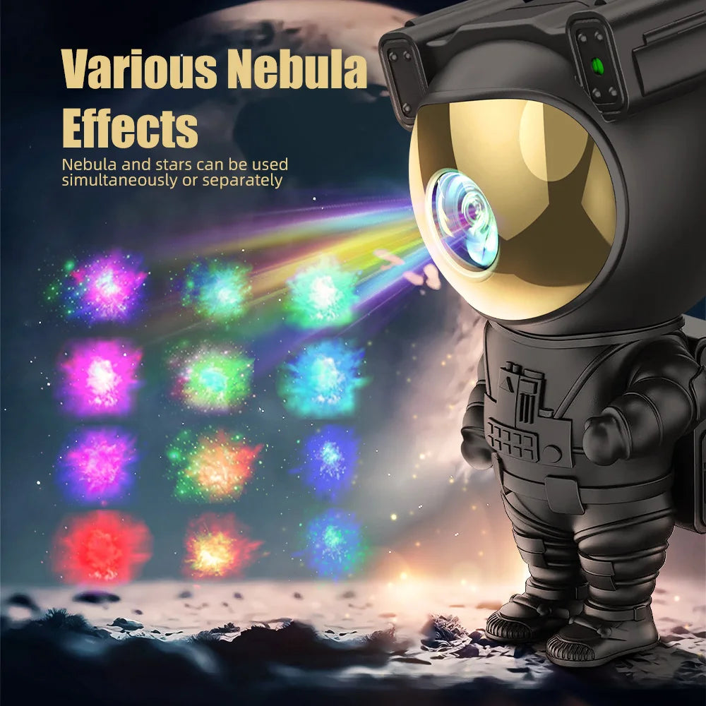 AG AceGamer Astronaut Nebula Galaxy Projector Night Light