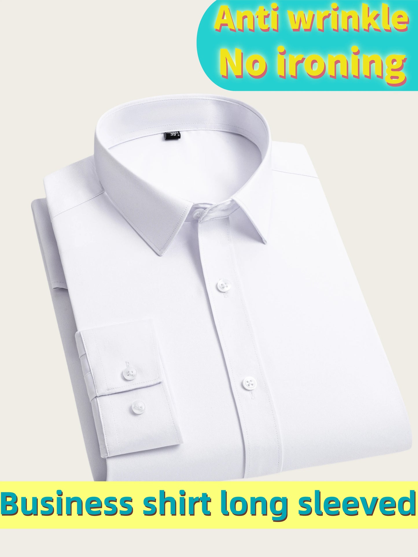 Jiangsu Men's Ultra Stretch Silk Feel Business Shirt