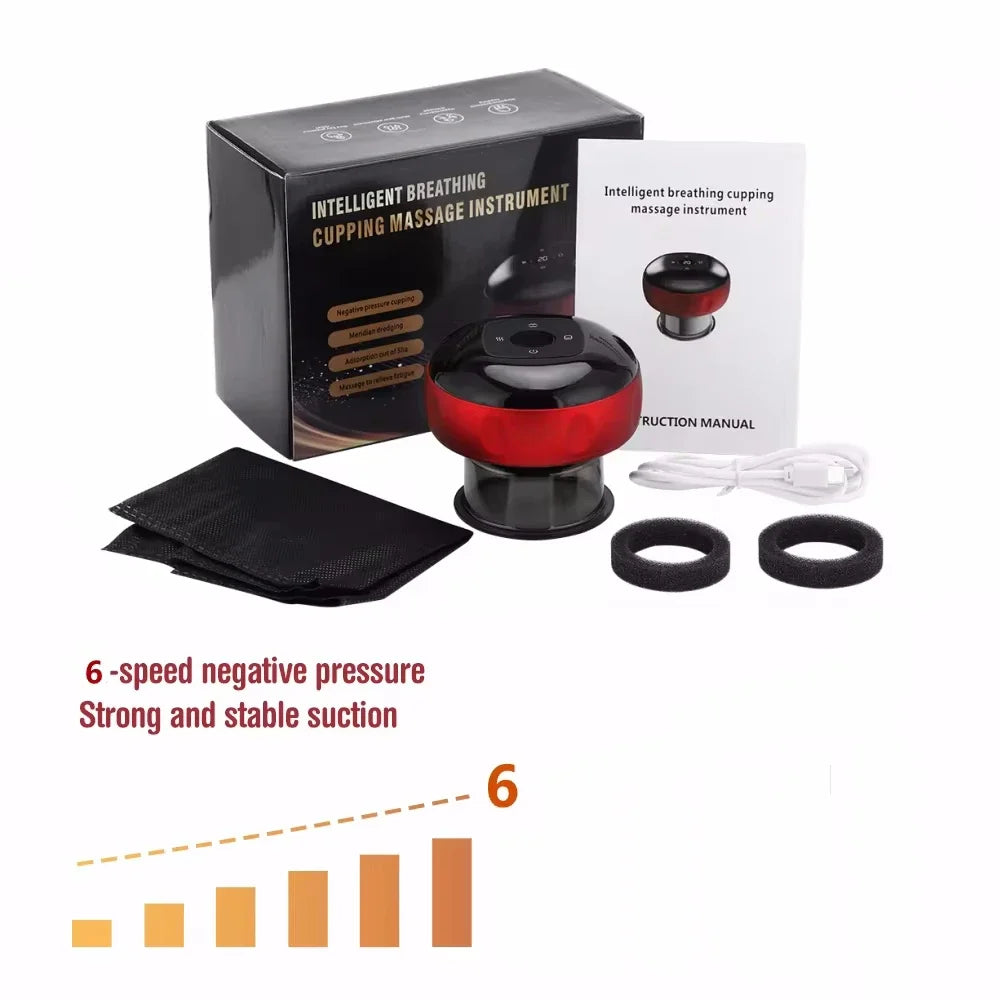 Agdoad Cupping Therapy Device 12 Level Temperature Suction