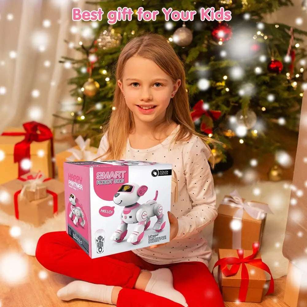 VATOS RC Robot Dog Toy Voice Command Programmable Smart