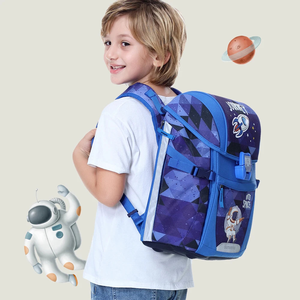 Sunveno Kids Backpack School Bag Unisex For Boys And Girls