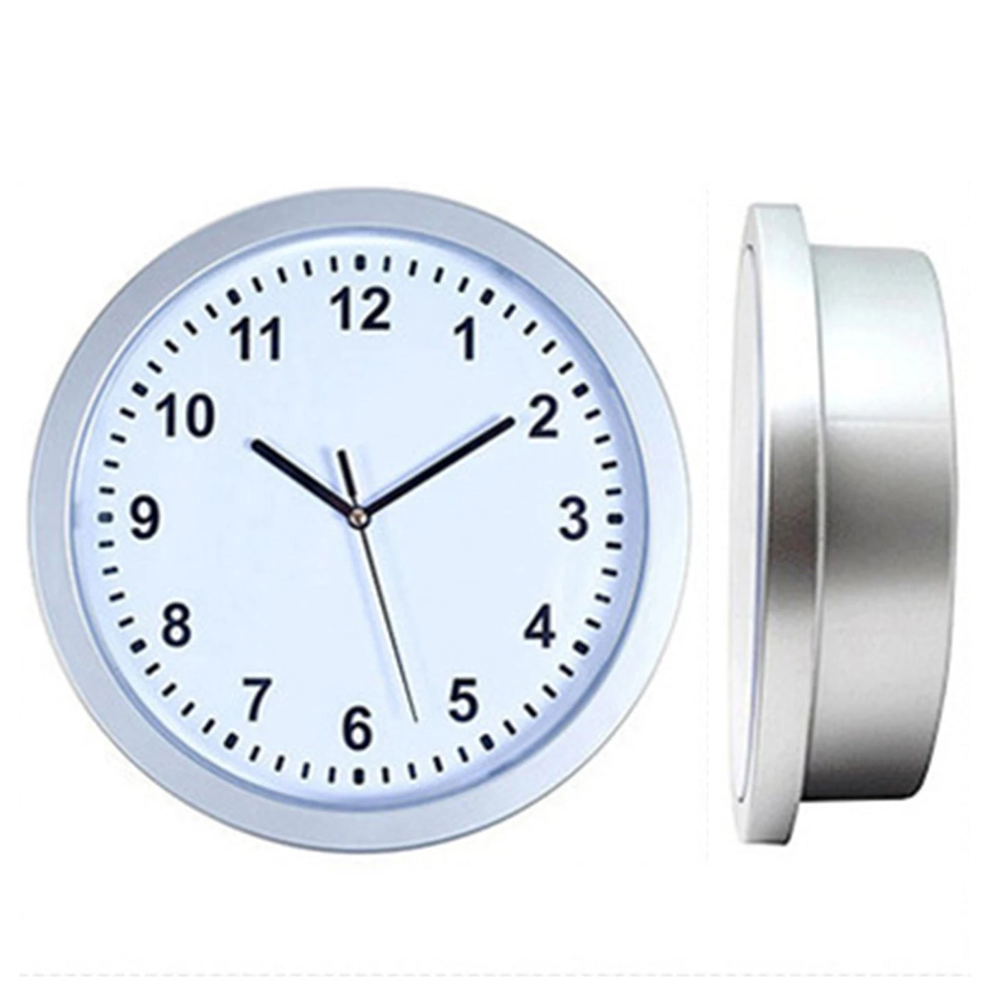 Wall Mounted Clock with Safe Simple and Generous Design Wall Clock & Safe for Hiding Money Jewelry Gold