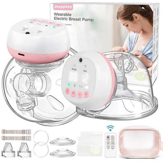 Hign-concerned Wearable USB Breast Pump 1200mAh Silent Milk Extractor