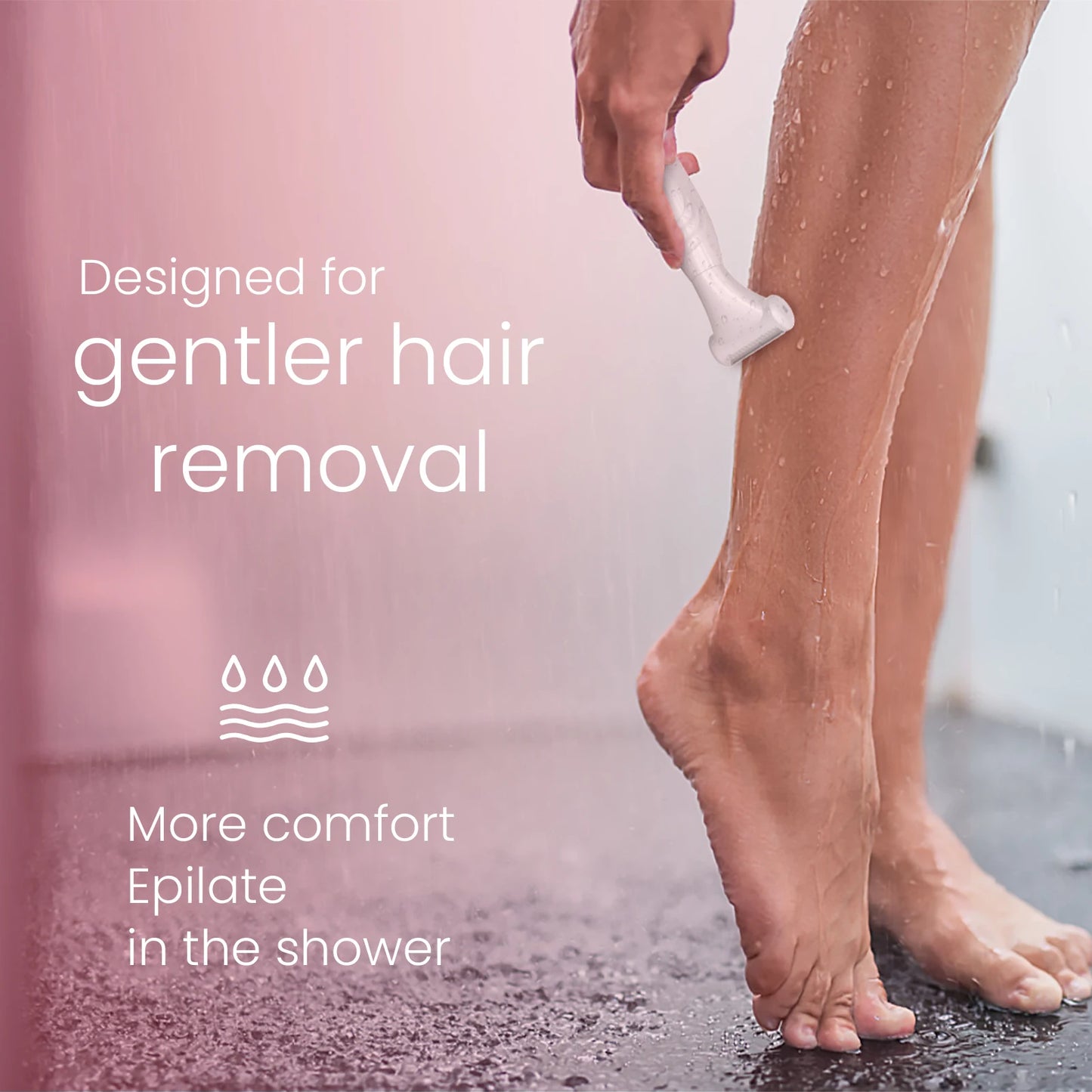 MAXGROOM 4 in 1 Body Hair Trimmer Kit Women Rechargeable