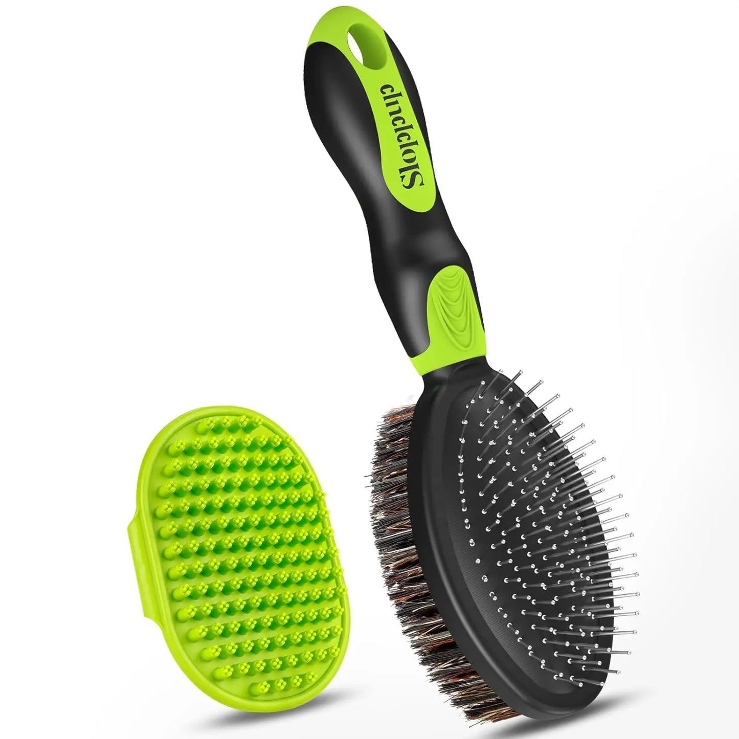 Hign-concerned Dog Grooming Tools Double Sided Bath Brush