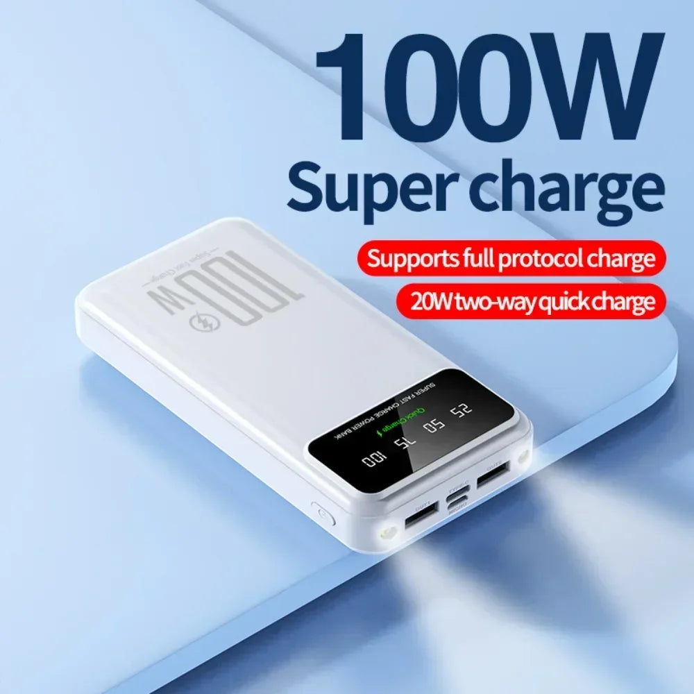Mijia 10000mAh 100W Fast Charge Power Bank Portable Charger