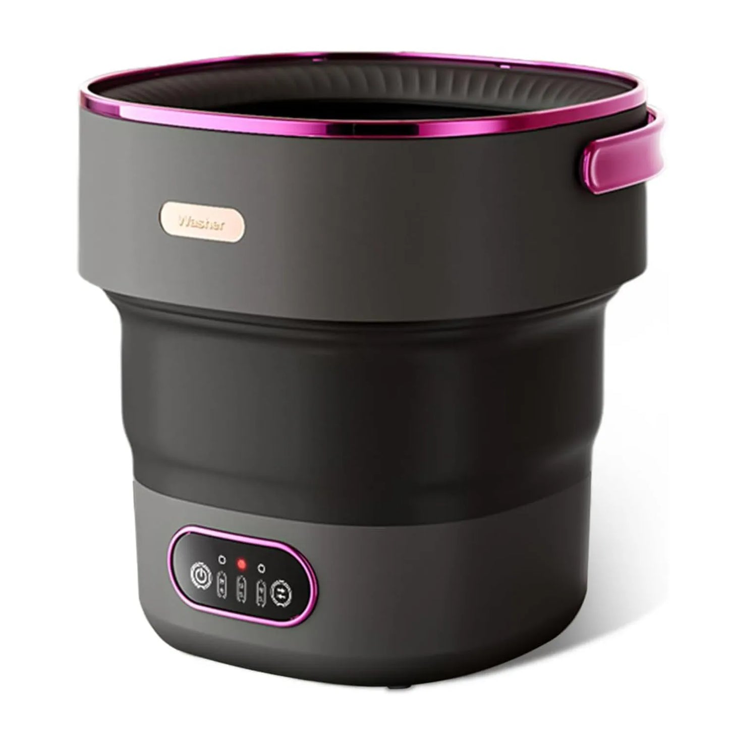 Acekool Portable Foldable Mini Washing Machine With Spin Basket