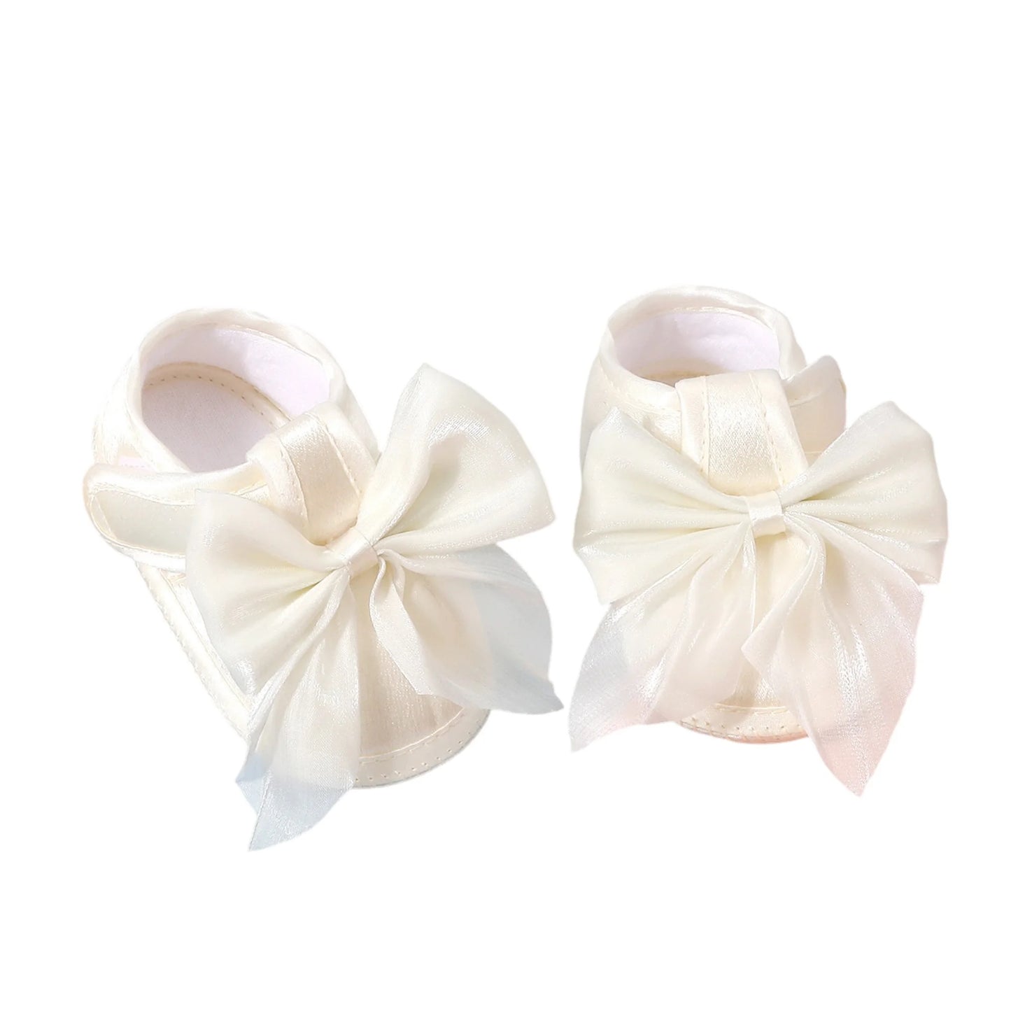 CN Guangdong Sparkly Mary Jane First Walkers Shoes With Bow