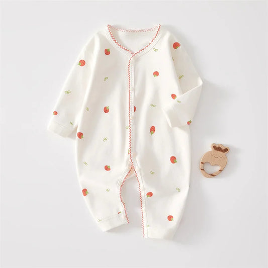 Lawadkacn Cotton Cute Romper For Newborn Baby Jumpsuit