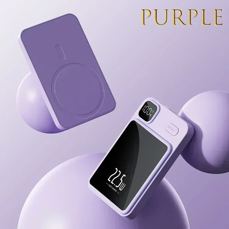 Magnetic Wireless Power Bank 10000mAh Fast Charging