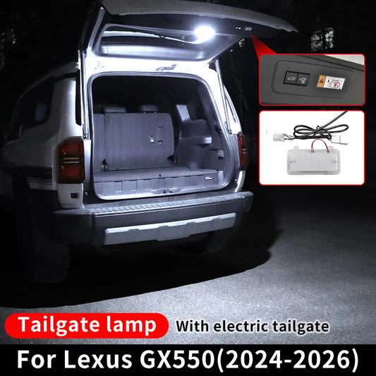For Toyota Land Cruiser 2024-2025 Prado 250 Lexus 550 gx 550h Tailgate Illuminating Light Upgraded  Accessories ambient lighting