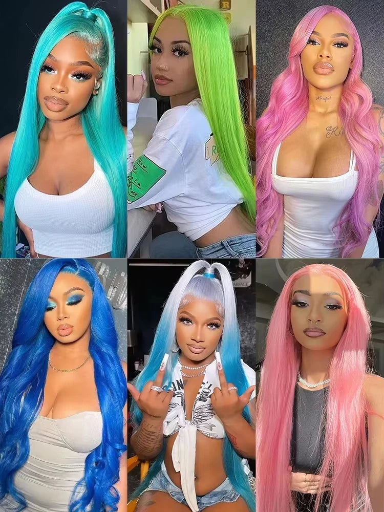 38 Inch 613 Honey Blonde Body Wave High Density 13x6 HD Lace Front Human Hair Wigs 13x4 HD Lace Frontal Wig for black women