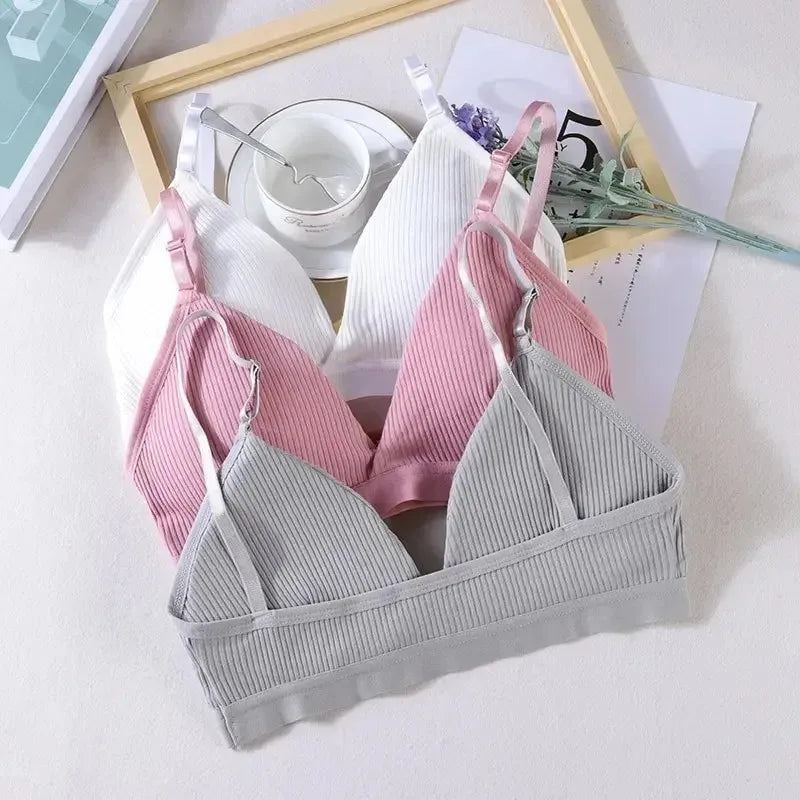 CN Breathable Women Yoga Sports Bra Triangle Cup Vest