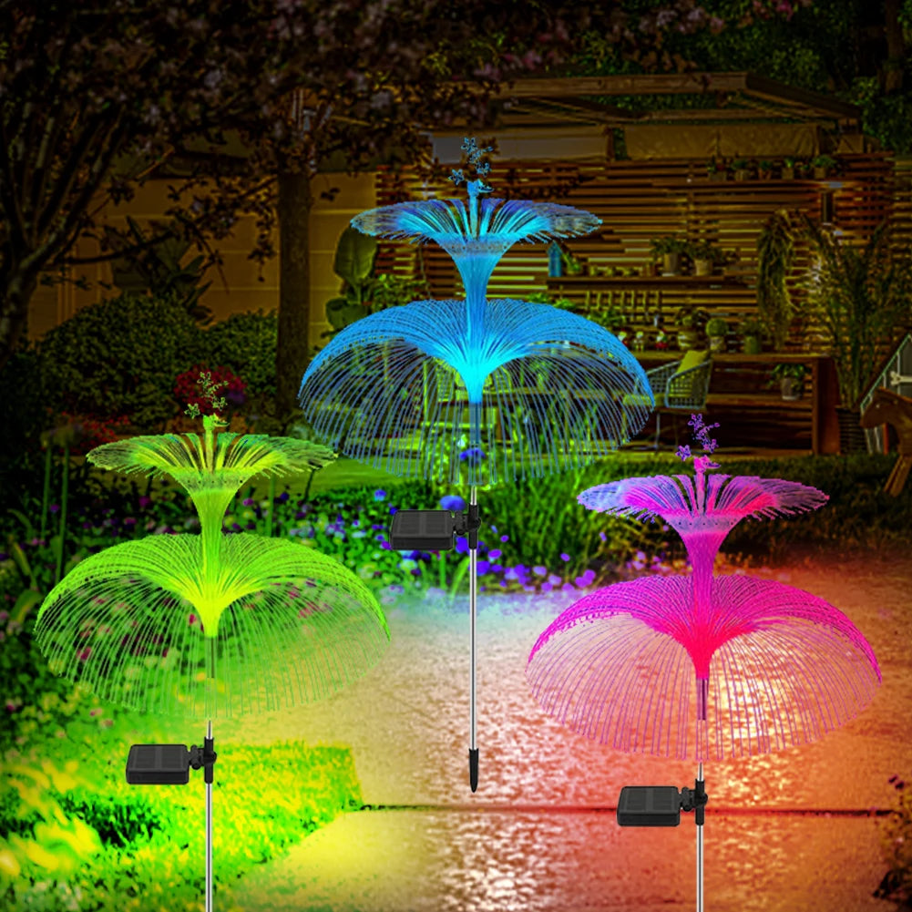 HobbyLane Solar Garden Lights Jellyfish Star Waterproof