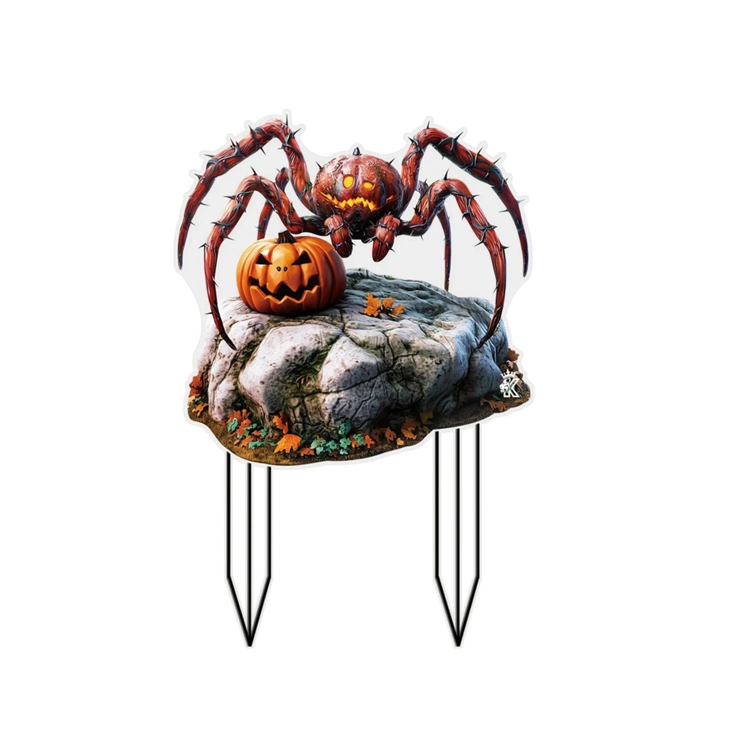 Is Customized Spooky Halloween Garden Stakes Ghost Bat