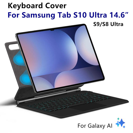 AJIUYU Keyboard Case For Samsung Galaxy Tab S8 Ultra