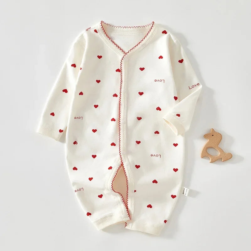 Lawadkacn Cotton Cute Romper For Newborn Baby Jumpsuit