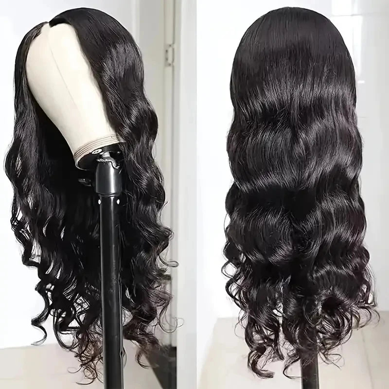 Friziracap Body Wave V Part Wig Human Hair 250 Density