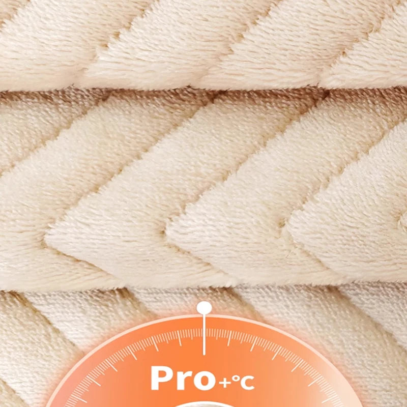 Nordic Winter Thickened Polyester Curtain Panel With Velcro