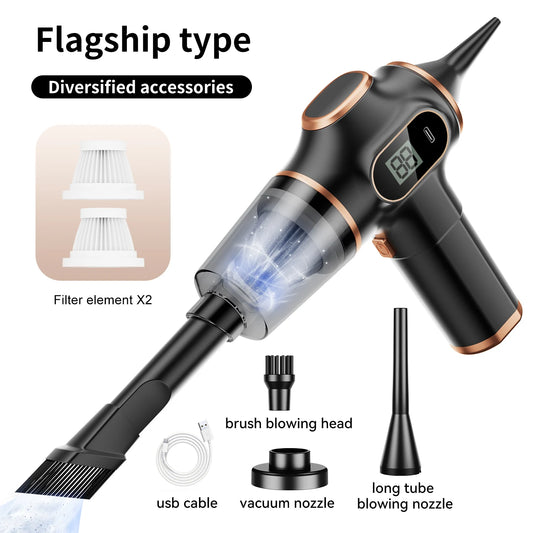 Abs Wireless Car Vacuum Cleaner High Power Mini Vacuum