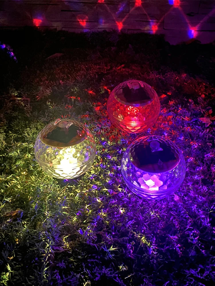 ALLOYSEED Solar Powered Pond Floating Light For Garden Decor