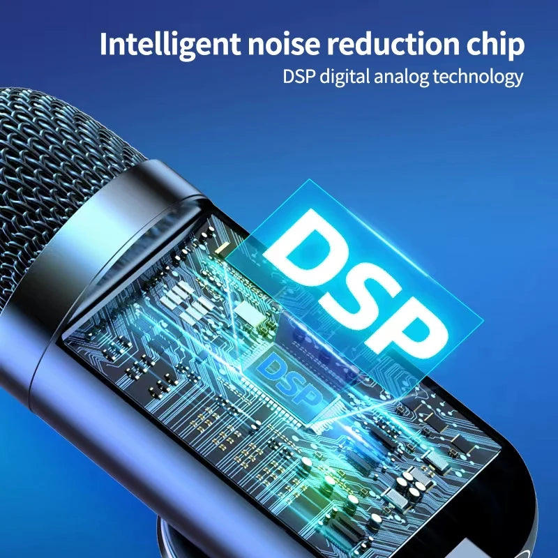 Popu Pine Wired Condenser Conference Microphone USB