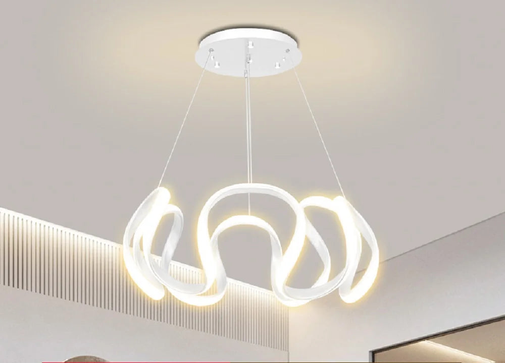 VETRULUS Nordic Pendant Light LED Chandelier For Living Dining Room Corridor Ceiling Lamp