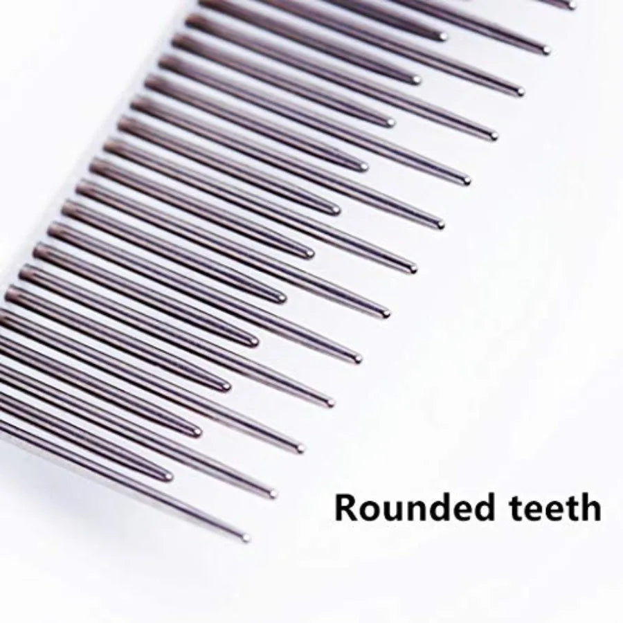 Hign-concerned Long Short Teeth Pet Comb For Dogs And Cats