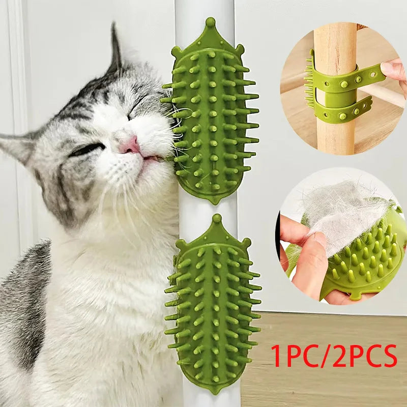Hign-concerned Cat Hair Removal Massage Comb Self Cleaning