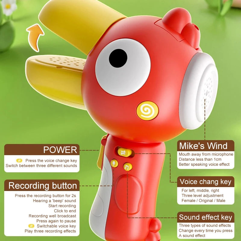 CN Hainan Guangdong Big Mouth Bird Voice Changer Toy