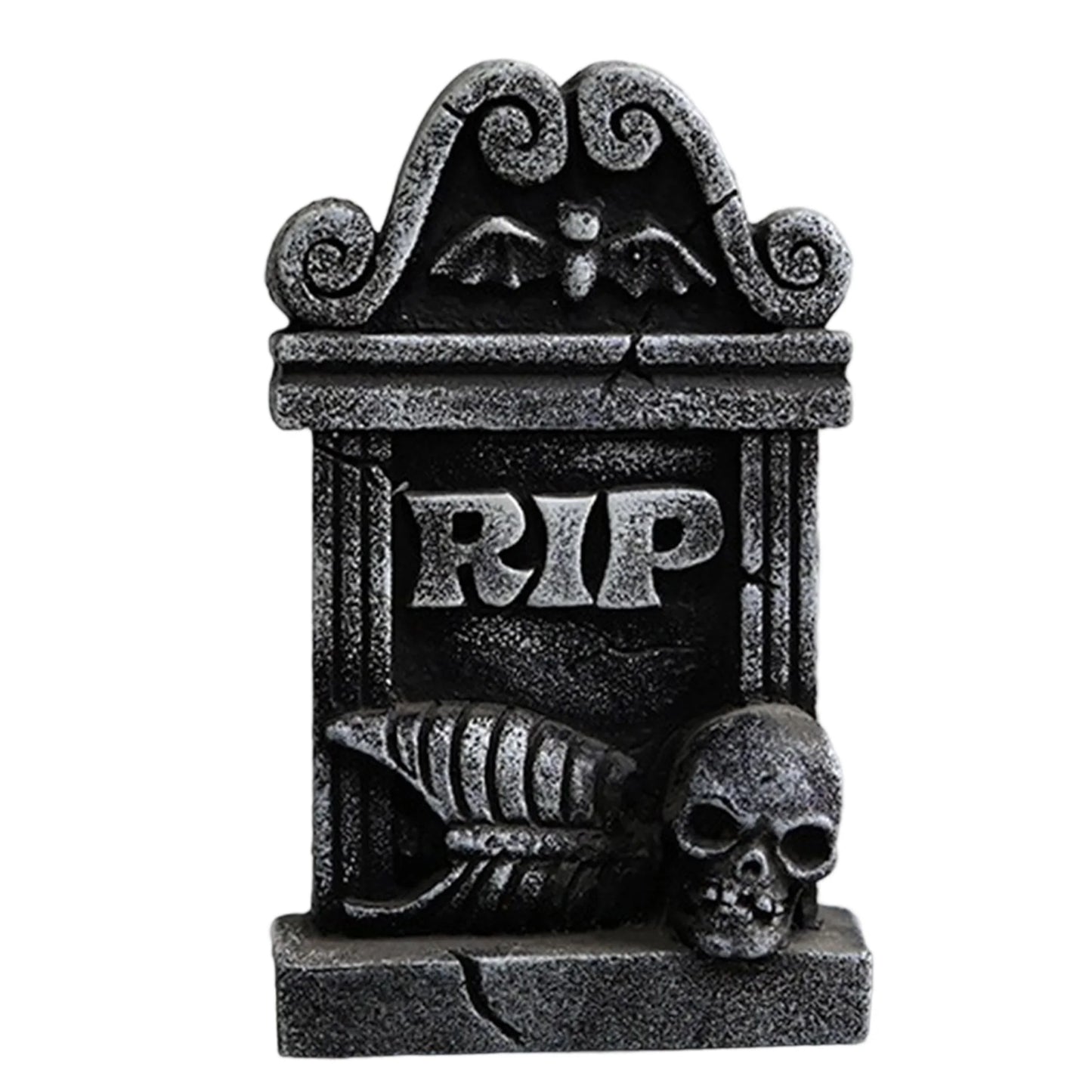 Hign-concerned Halloween Resin Figurines Ghostly Decor Skull