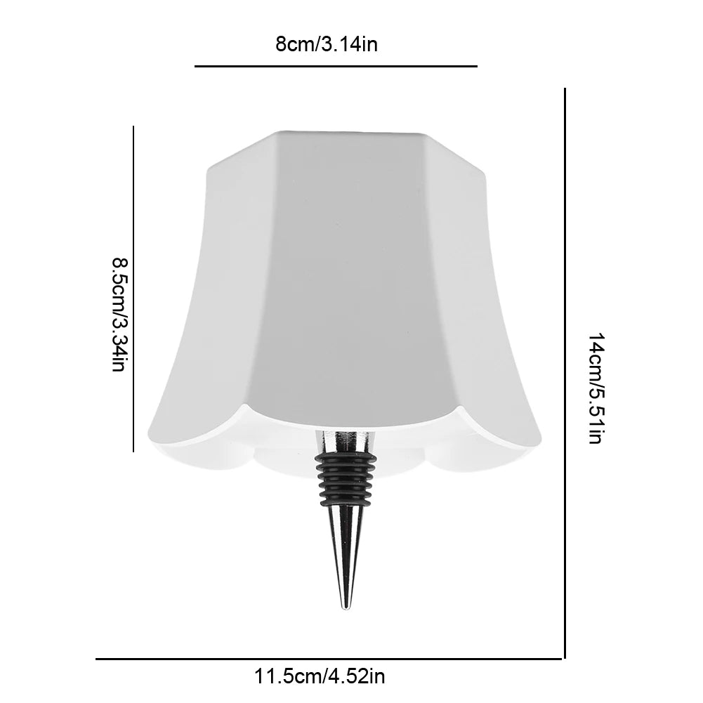 APWIKOGER Wireless Bottle Table Lamp With Touch Control Three Light Modes And Stepless Dimming For Bar Desks