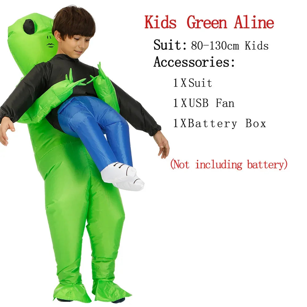 Alien Inflatable Costume Cosplay Suit For Adult Party