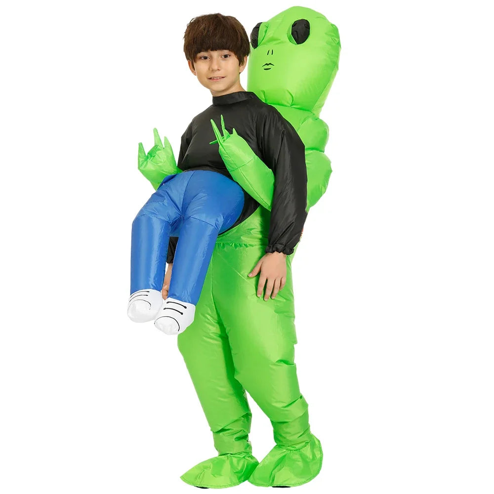 Alien Inflatable Costume Cosplay Suit For Adult Party