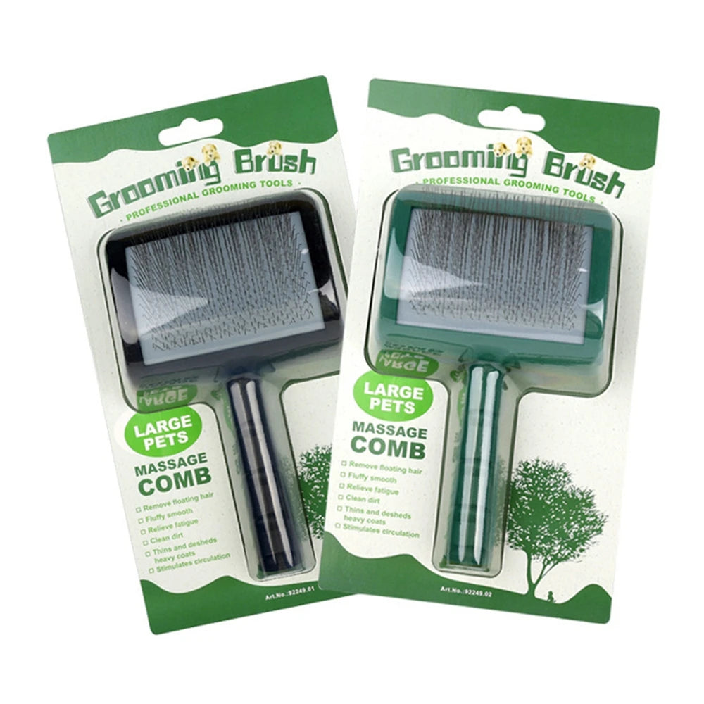 Hign-concerned Extra Long Pin Slicker Brush For Dogs