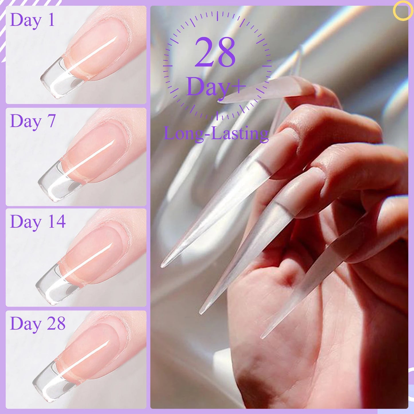 Saviland Builder Nail Gel for Nail Extensions