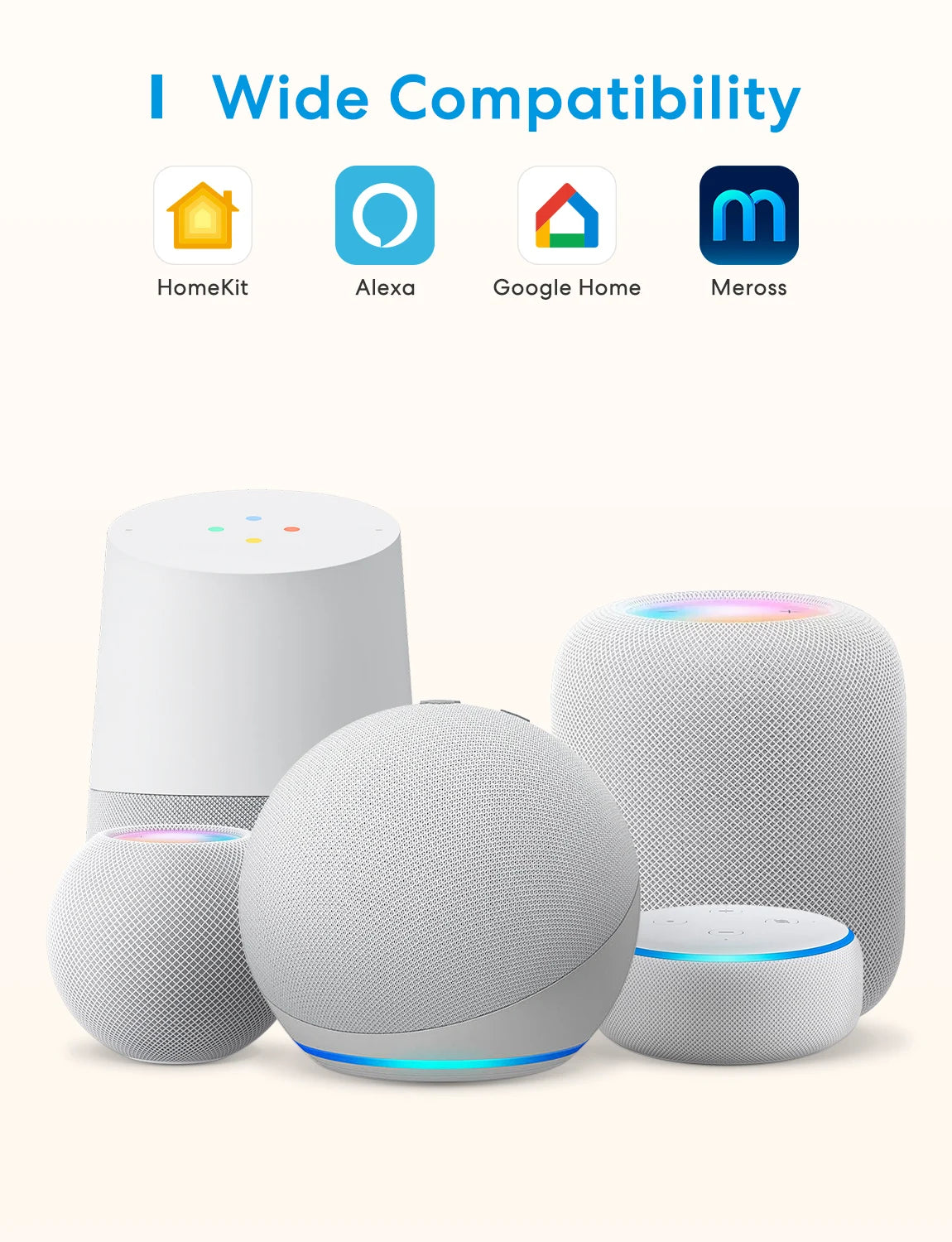 Meross Smart HomeKit WiFi Hub MultiModel Smart Home Bridge
