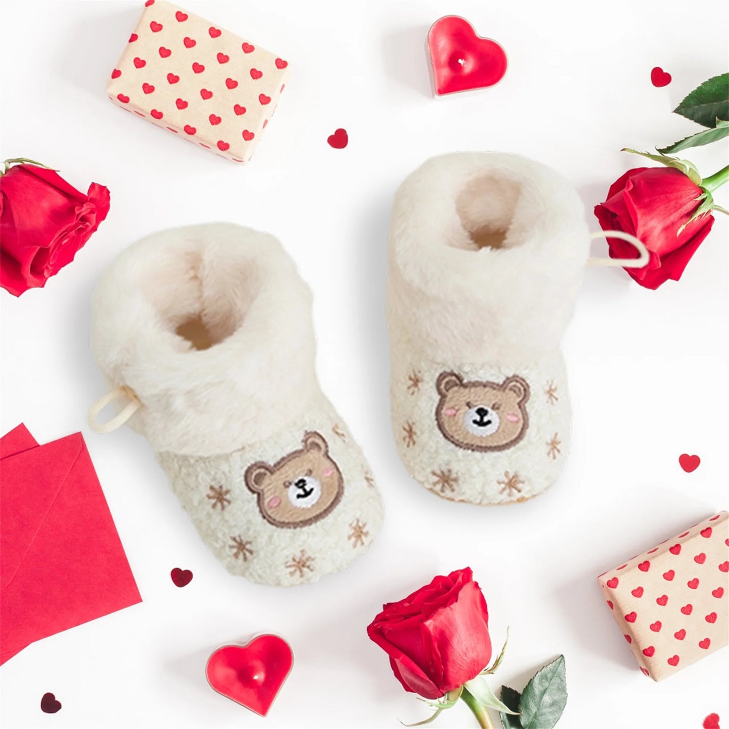 Infant Snow Boots Anti Slip Cozy Soft Sole First Walker