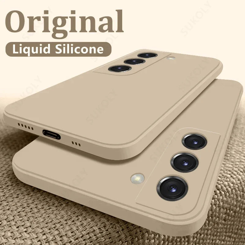 Design Shockproof Liquid Silicone Case For Samsung Galaxy