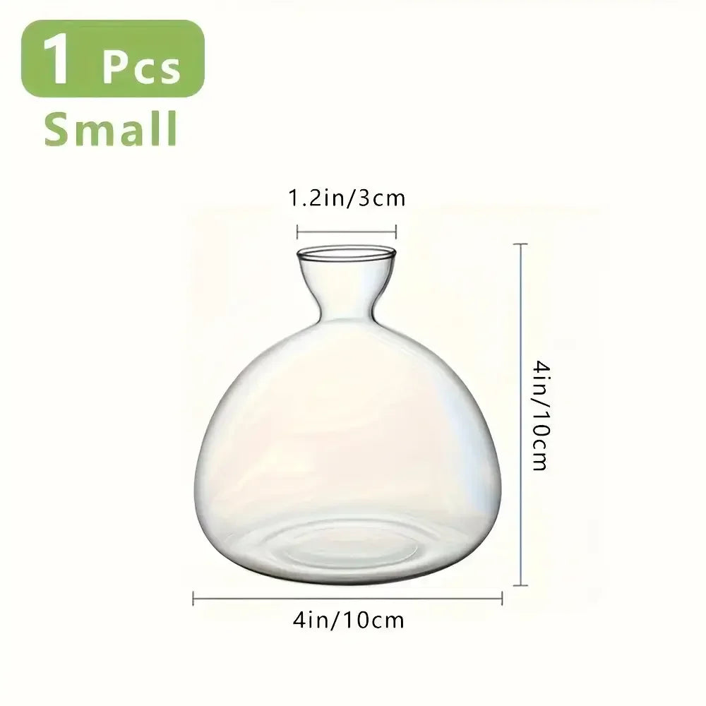 High-Concerned Avocado Vase Glass Bulb Planter For Indoor Hydroponics