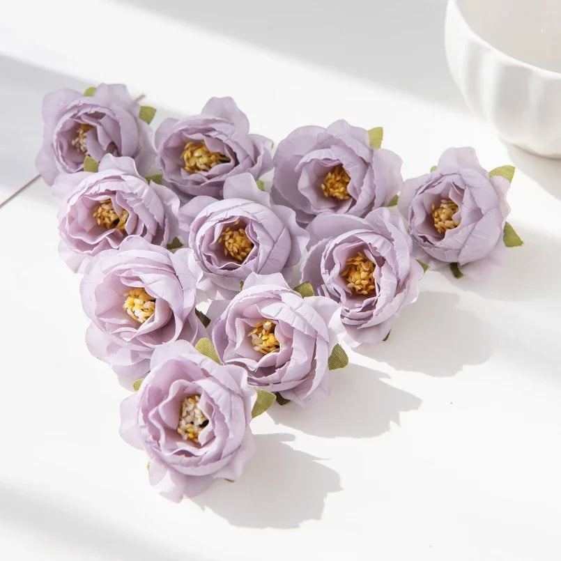 CN Silk Rose Artificial Flowers 40 To 80 Pcs Wedding Decor