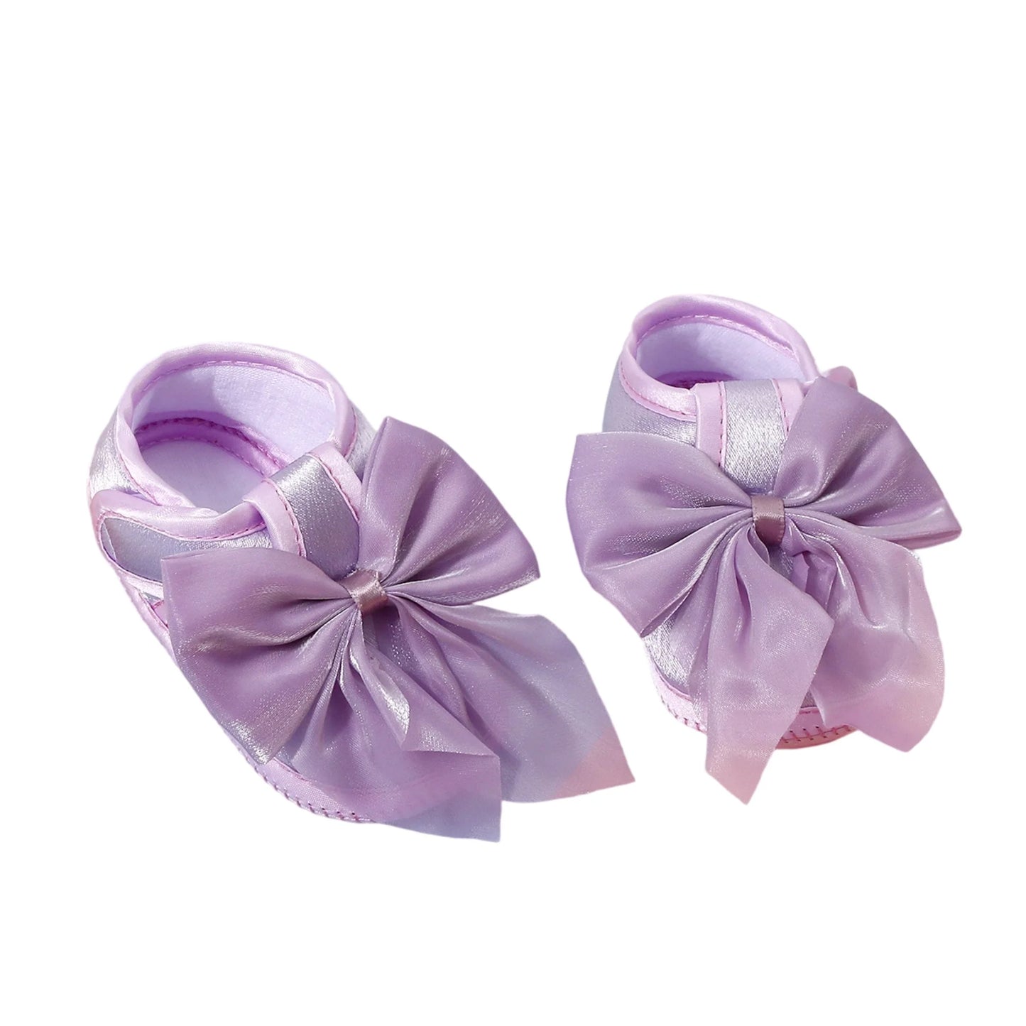 CN Guangdong Sparkly Mary Jane First Walkers Shoes With Bow