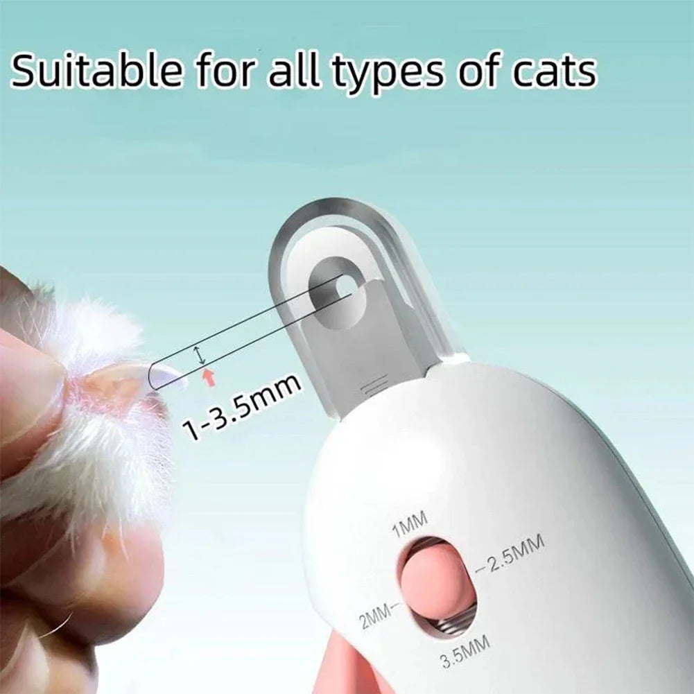 Professional Pet Cat Nail Clippers With Safety Lock