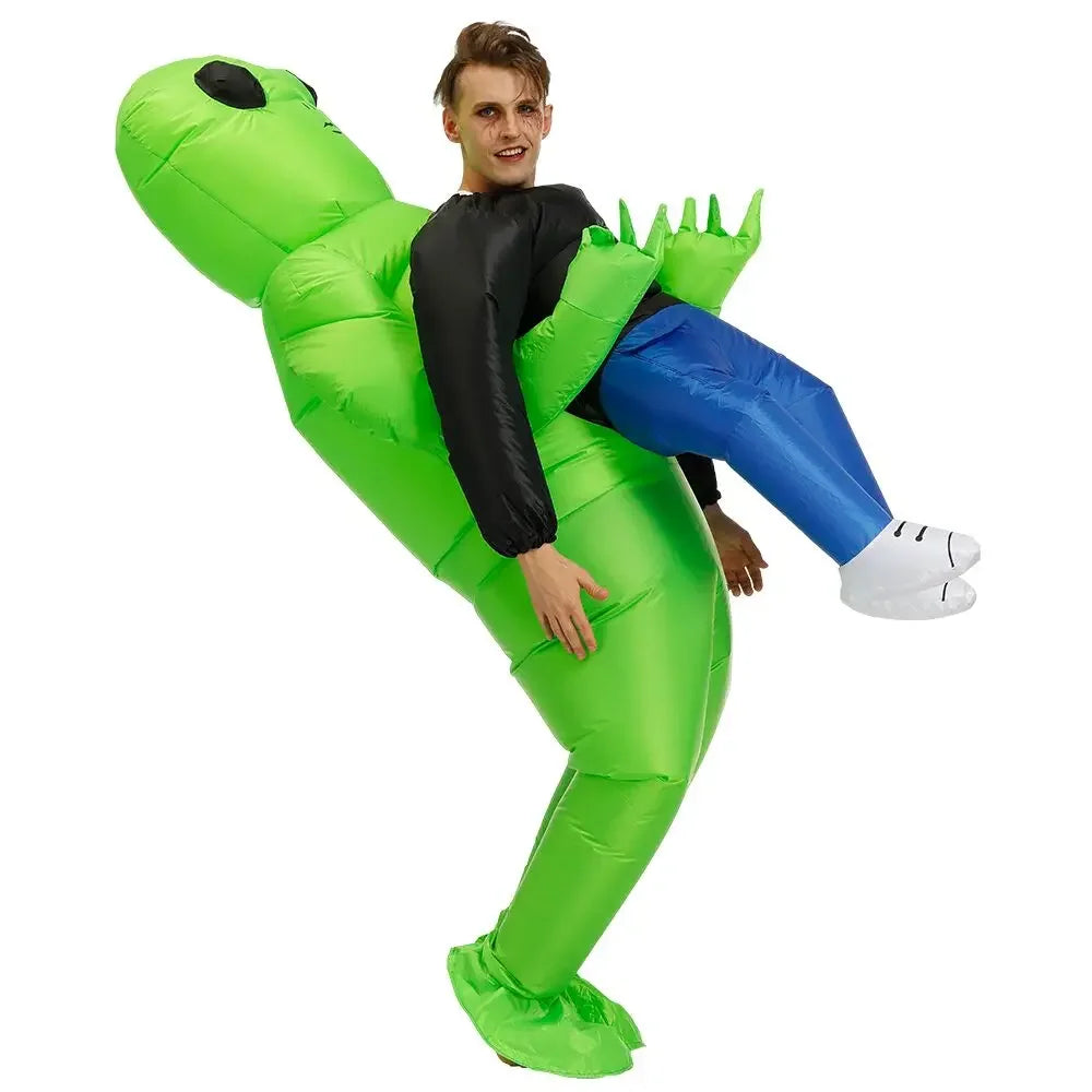 Alien Inflatable Costume Cosplay Suit For Adult Party