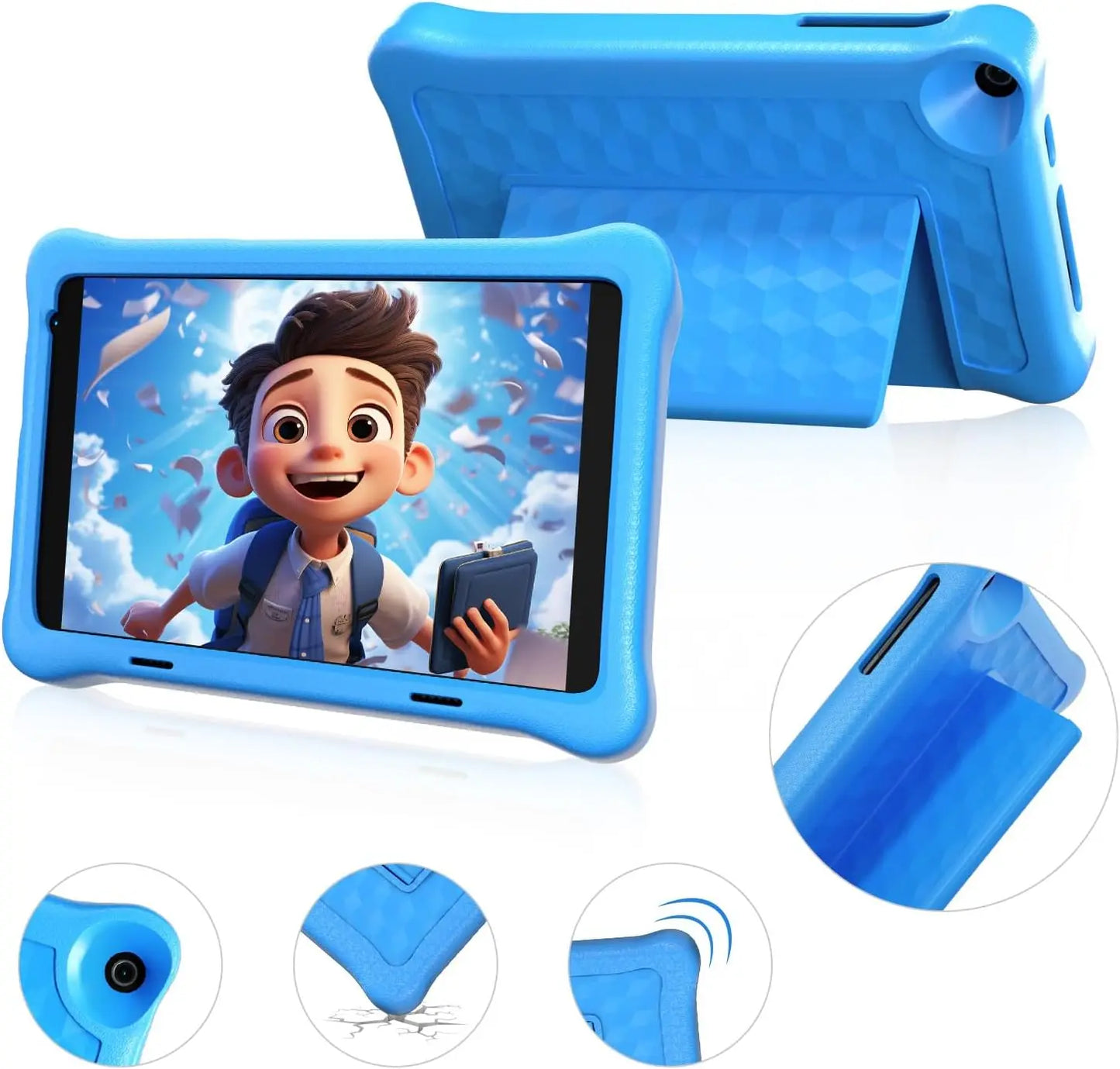 URAOC Kid Tablet Android 12 ParentalControl 2GB RAM 64GB ROM
