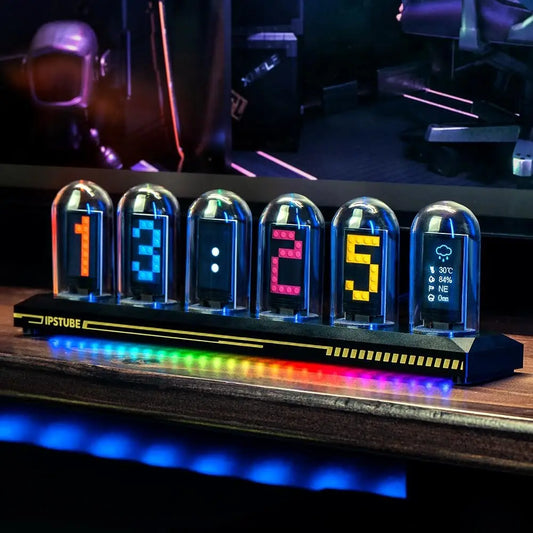 Aiopp Night Light DIY Nixie Tube Clock Kit Simulation